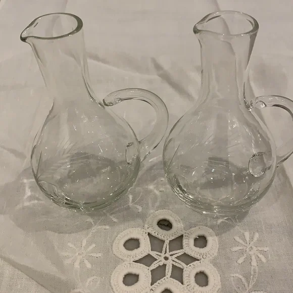 Vintage Olive Oil & Vinegar Cruets - Picture 2 of 12